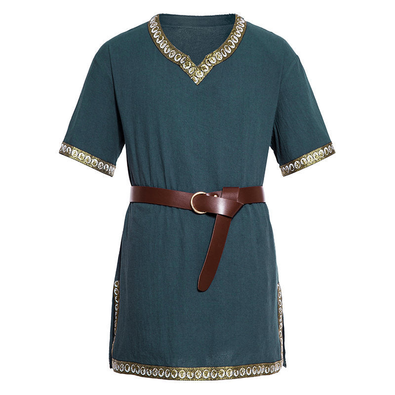 Femme Elegante Kortærmet Tunika Kjole Stilla