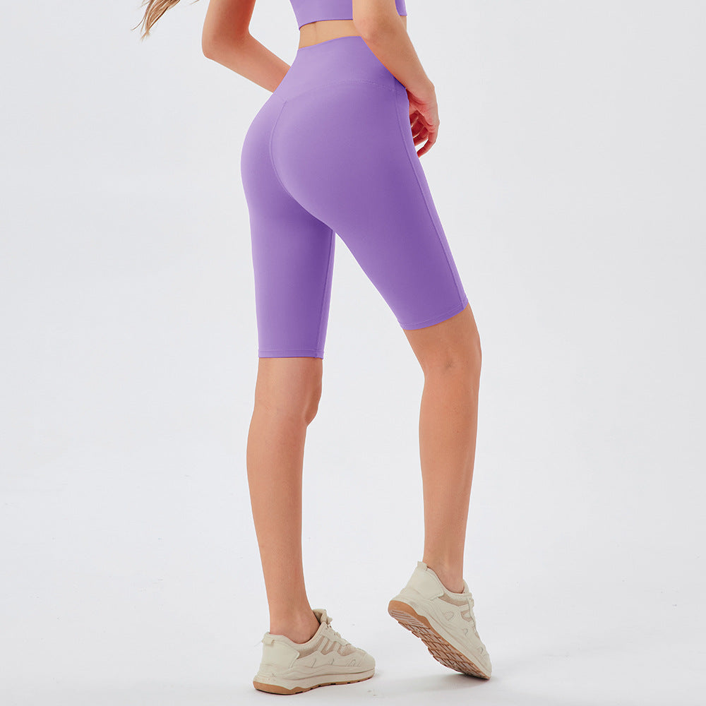 Stilla | Høj Talje Yoga Shorts Åndbare, Formende Fitness Shorts Til Kvinder