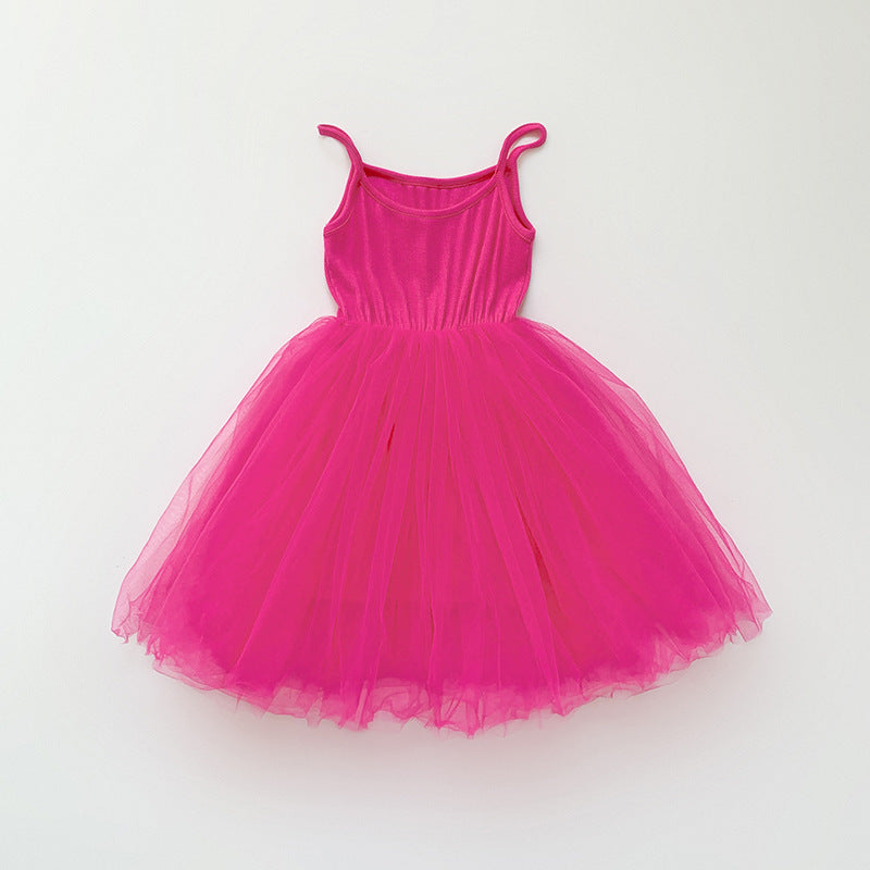 Pige Tulle Skater Dansekjole Stilla