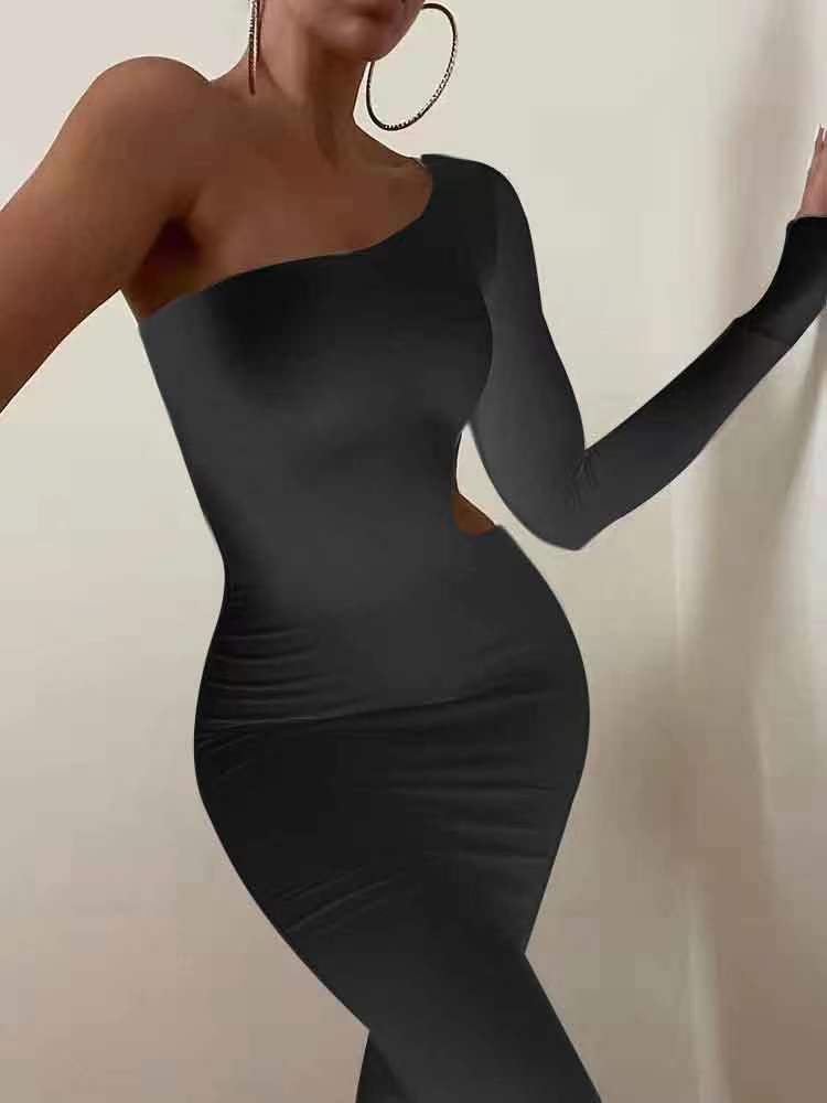 Dame Cut-Out Maxikjole Stilla