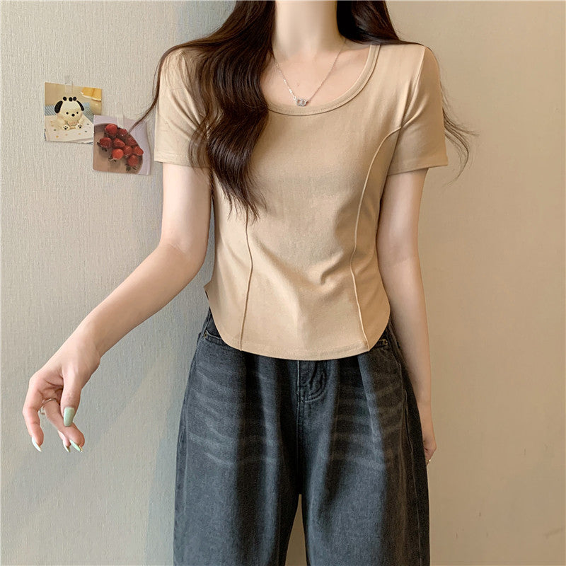 Femme Soft Stretch Korte ærmer T-Shirt Stilla