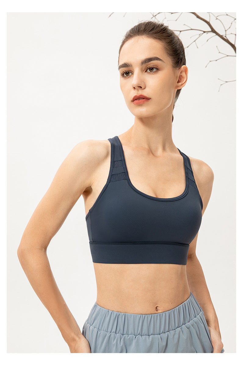 Stilla | Strength Én Delt Yoga Bh Justerbar Spænde Sportsveste, Stødabsorberende Løbe Træningsundertøj Til Kvinder