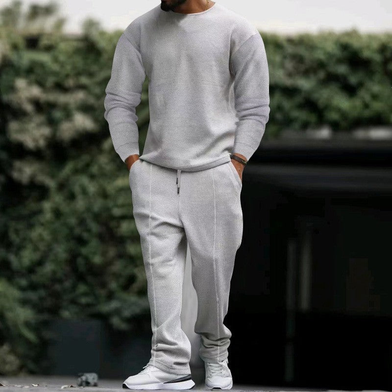 Herrer sporty sweatshirt og joggingbukser sæt Stilla