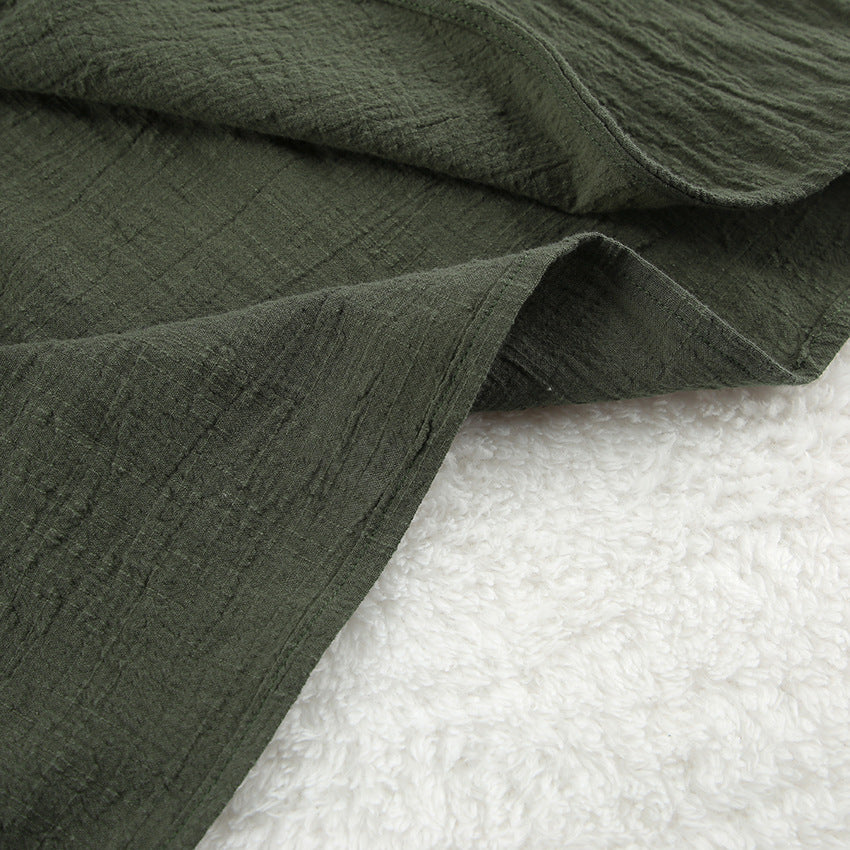 Dame afslappet lounge-sæt med knaplukning og elastisk taljegummi Stilla