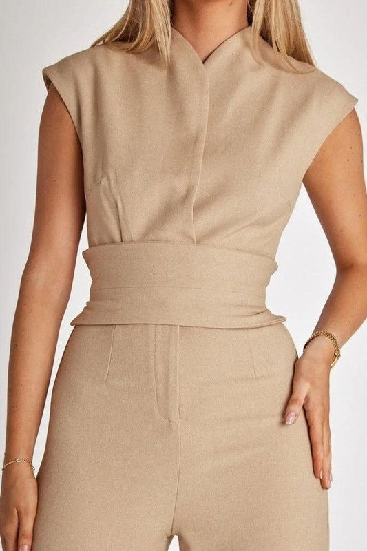 Stilla | Slidset Lige Bukser Jumpsuit
