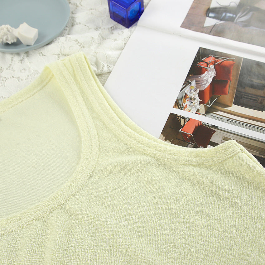 Dame afslappet sommer-sæt med smal pasform og høj taljegummibånd Stilla