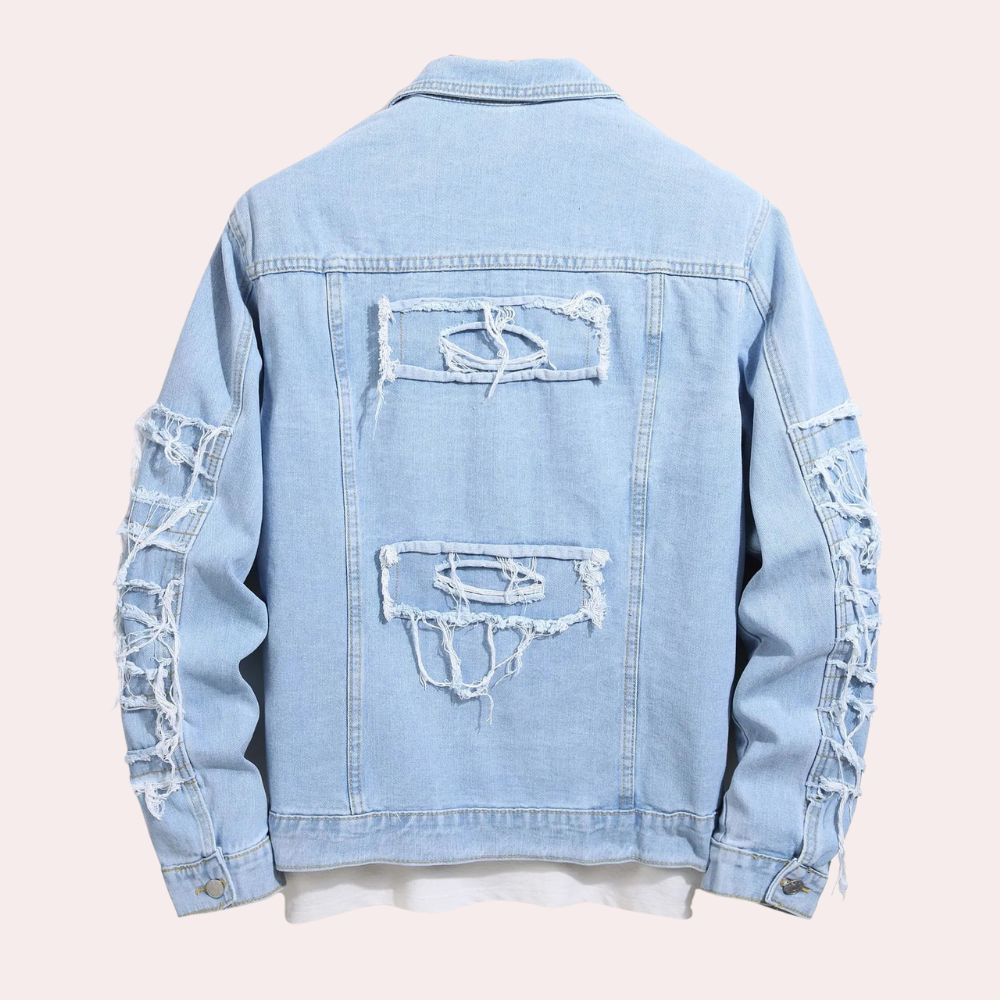 Stilla | Afslappet Denim Jakke til Herrer