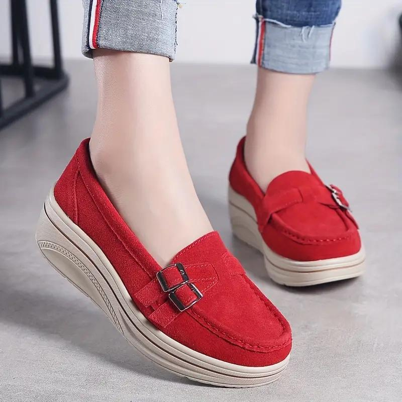 Stilla | loafers, slip on, spænderem, ruskindsloafers, damesko