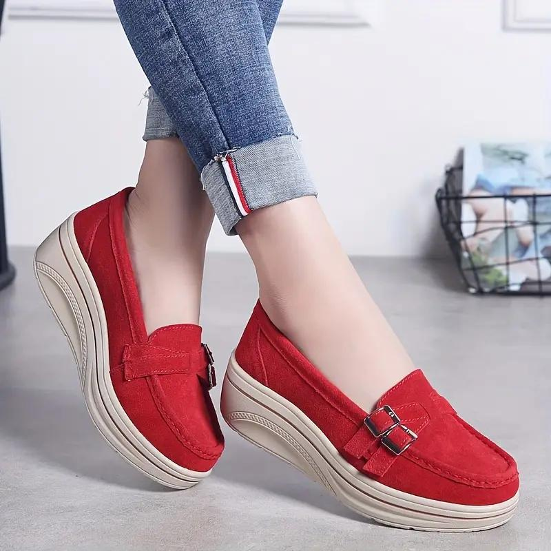 Stilla | loafers, slip on, spænderem, ruskindsloafers, damesko
