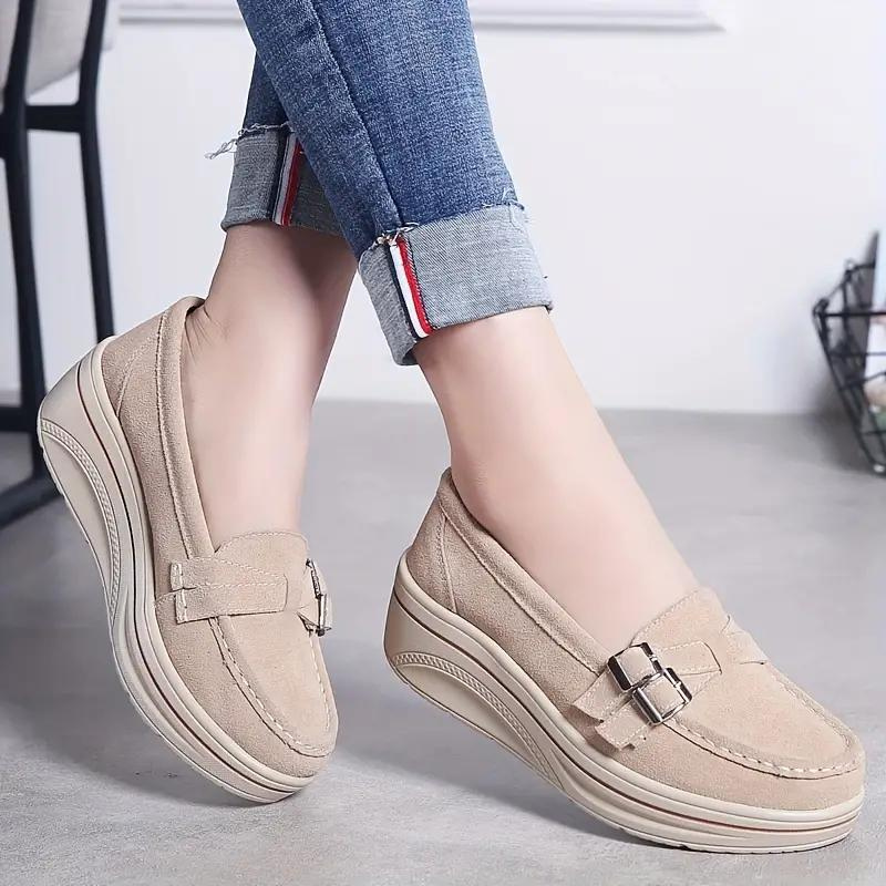 Stilla | loafers, slip on, spænderem, ruskindsloafers, damesko