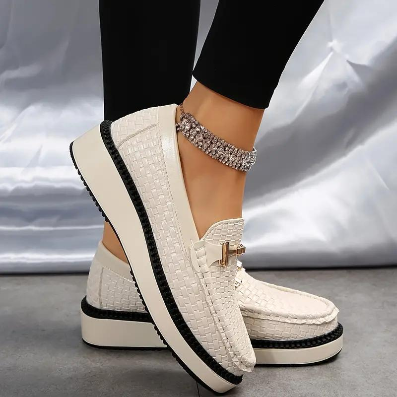 Stilla | Loafers Vævet Komfortabel Damesko Slip On sko