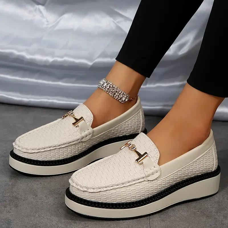 Stilla | Loafers Vævet Komfortabel Damesko Slip On sko