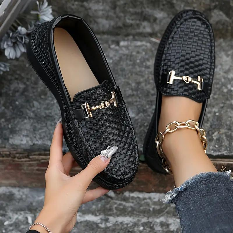 Stilla | Loafers Vævet Komfortabel Damesko Slip On sko
