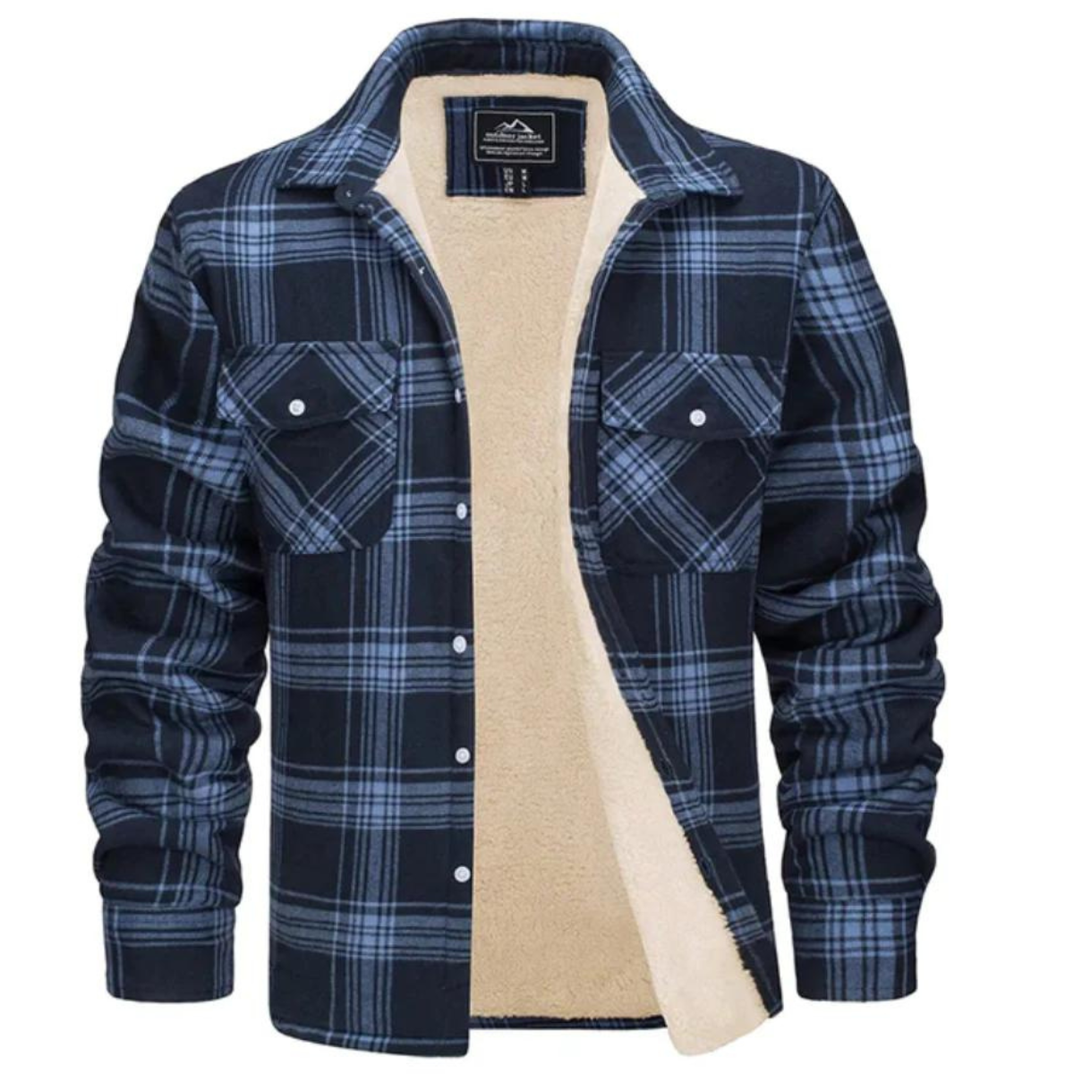 Stilla  plaid jakke