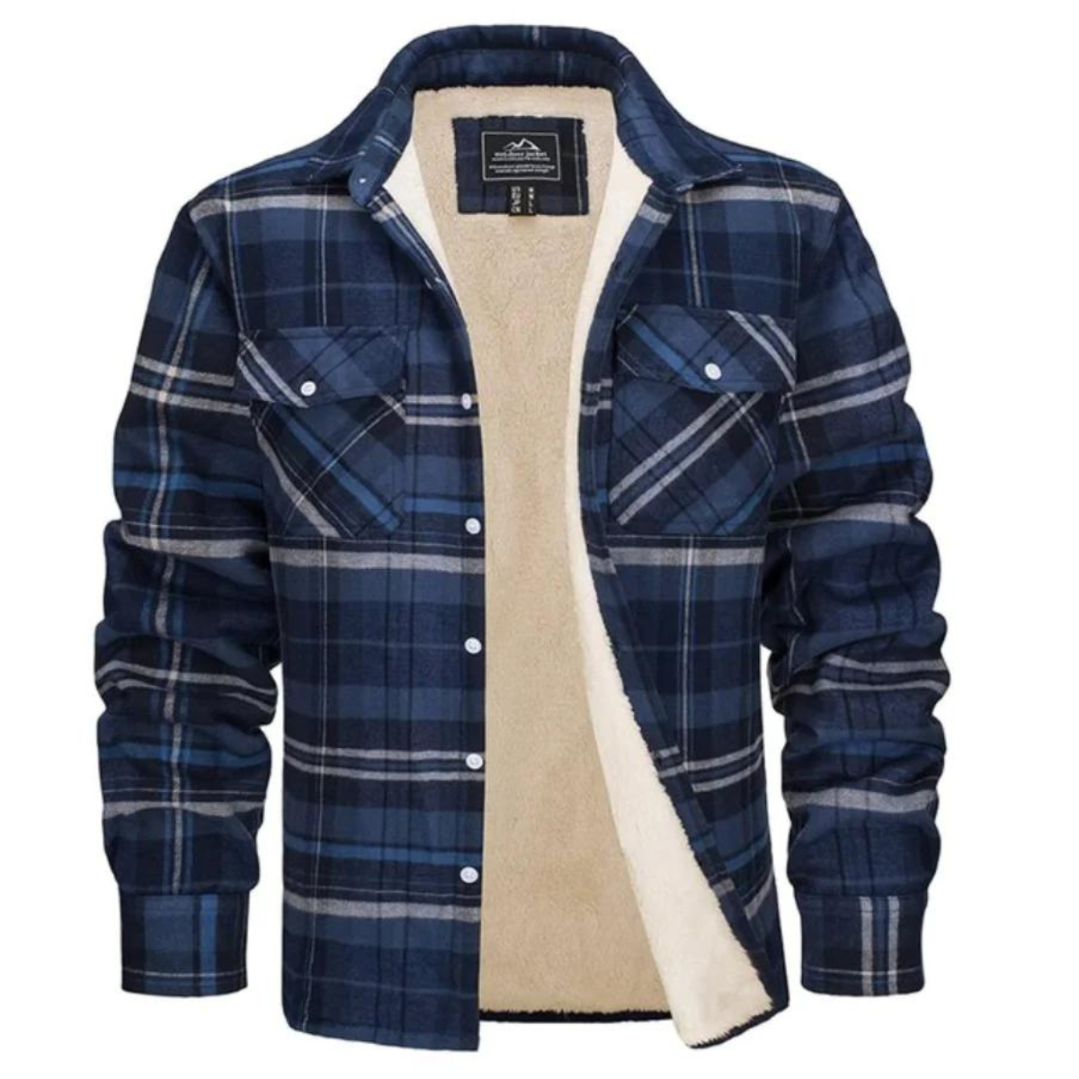 Stilla  plaid jakke