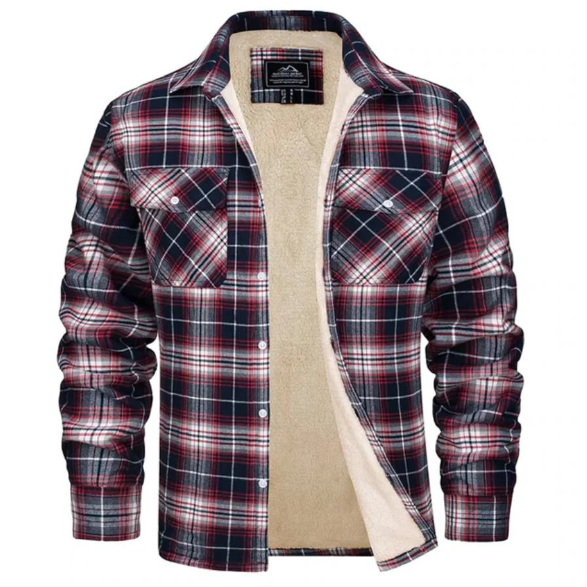 Stilla  plaid jakke