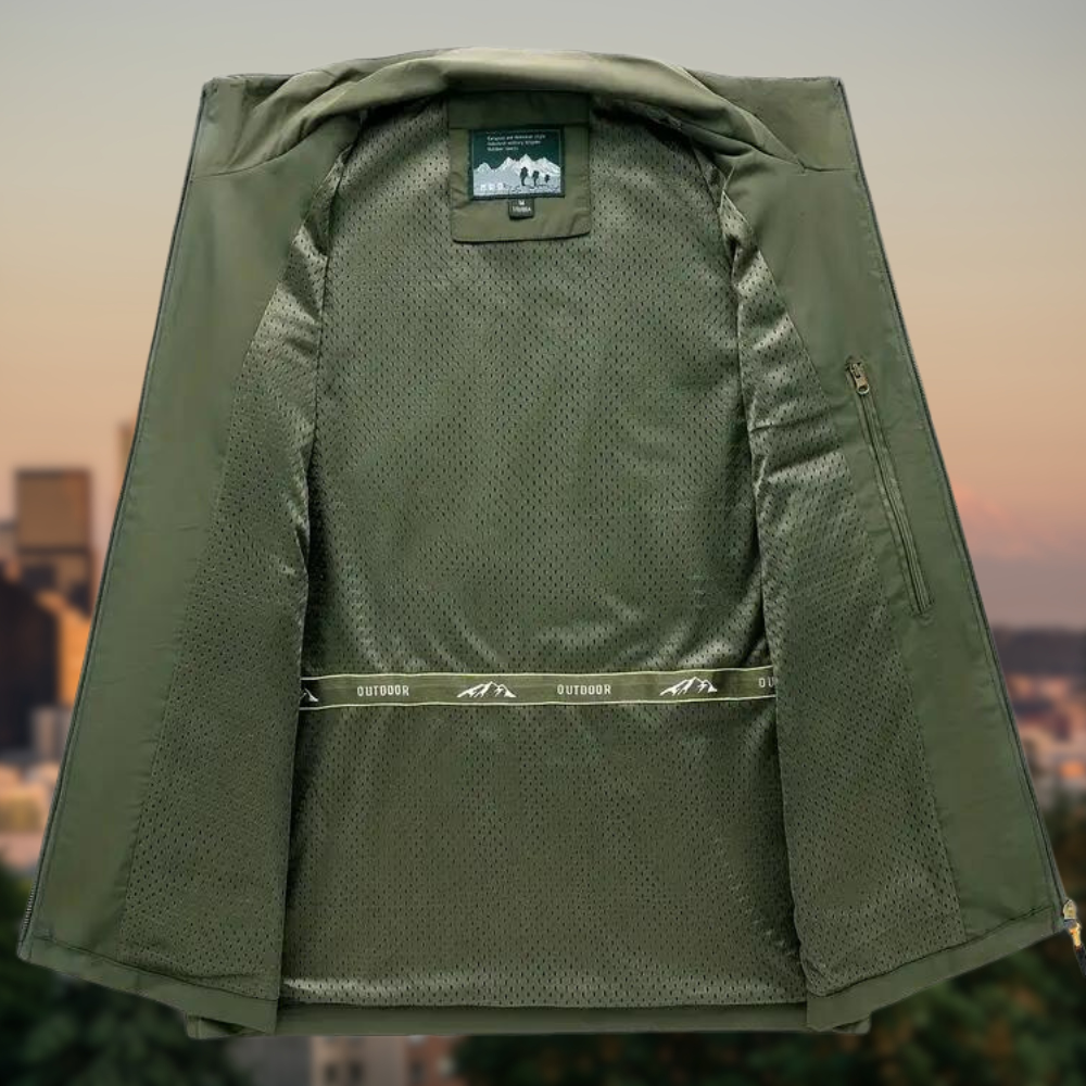 Stilla | Vest Herre Multi Med Lommer Med Lynlås