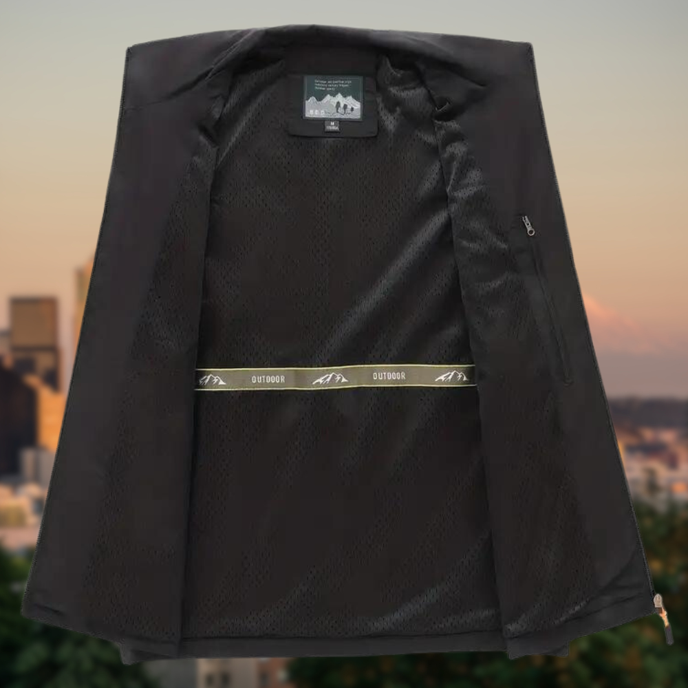 Stilla | Vest Herre Multi Med Lommer Med Lynlås