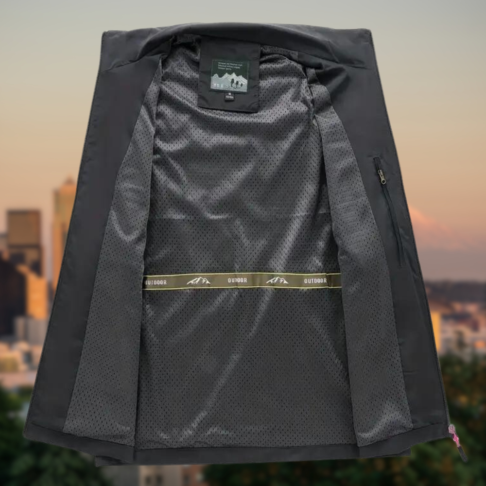 Stilla | Vest Herre Multi Med Lommer Med Lynlås