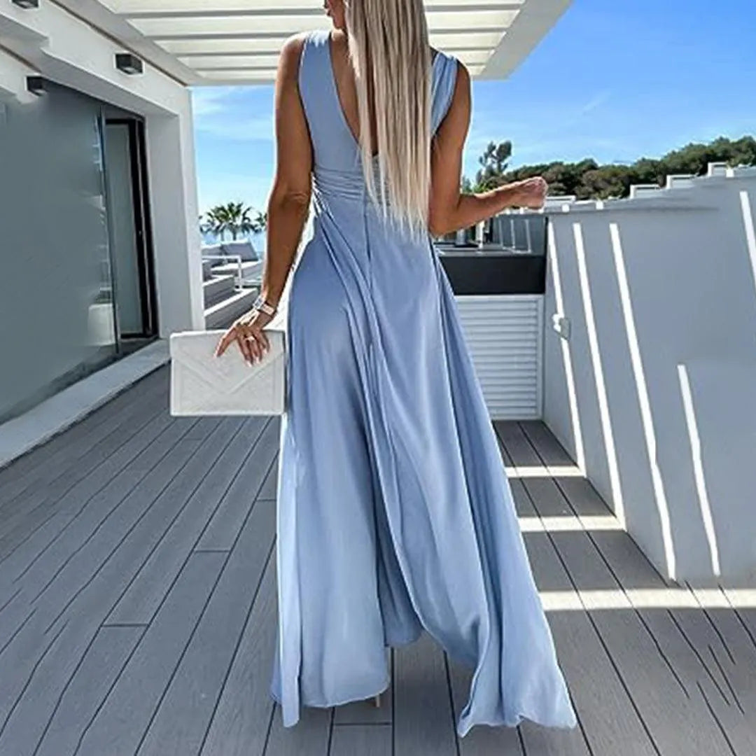 Stilla | Jumpsuit Elegant og Afslappet Jeans Egnet Til Alle Sæsoner
