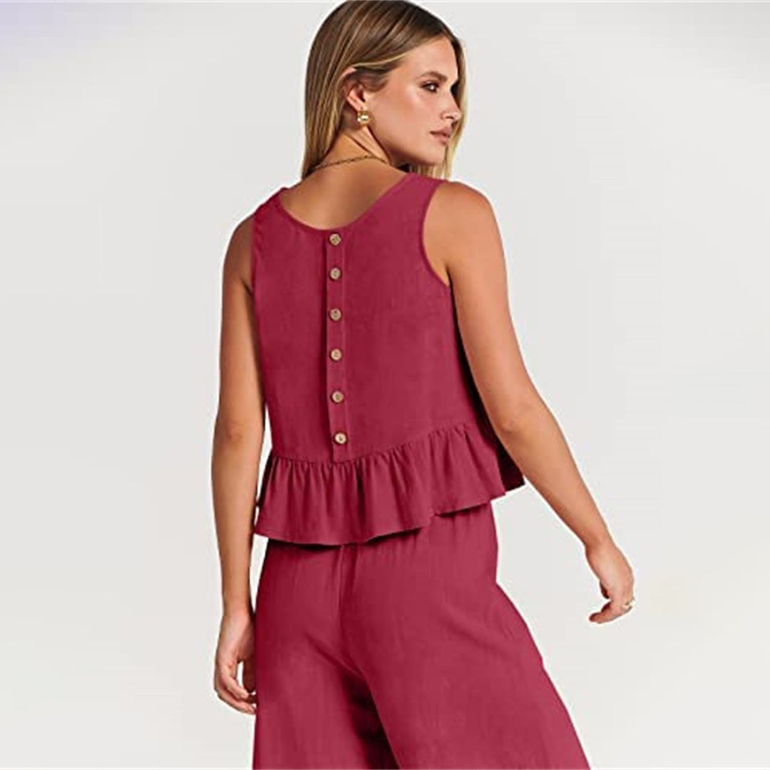 Stilla | to Dels Jumpsuit Kjole Til Kvinder Stilfuld og Alsidig