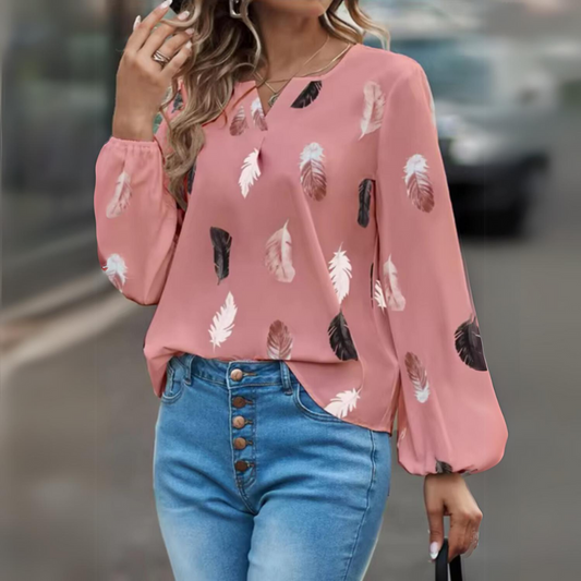 Stilla | Elegante Bluser Af Chiffon