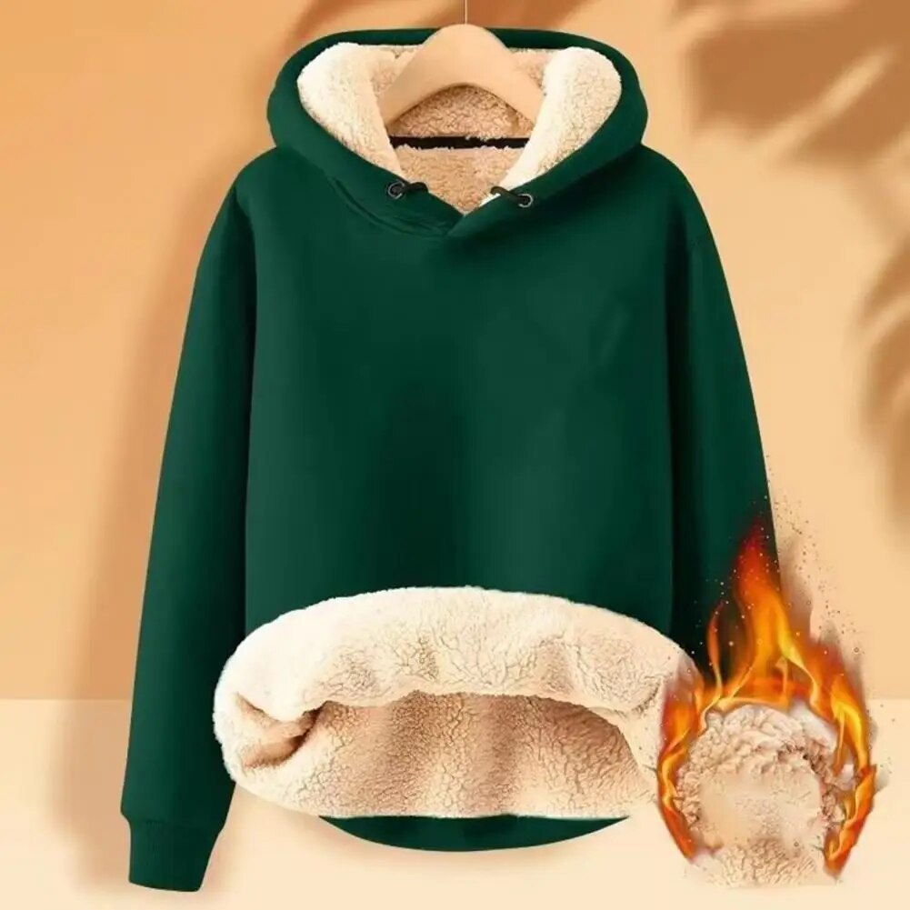 Stilla | Fleece Pullover Med Hætte