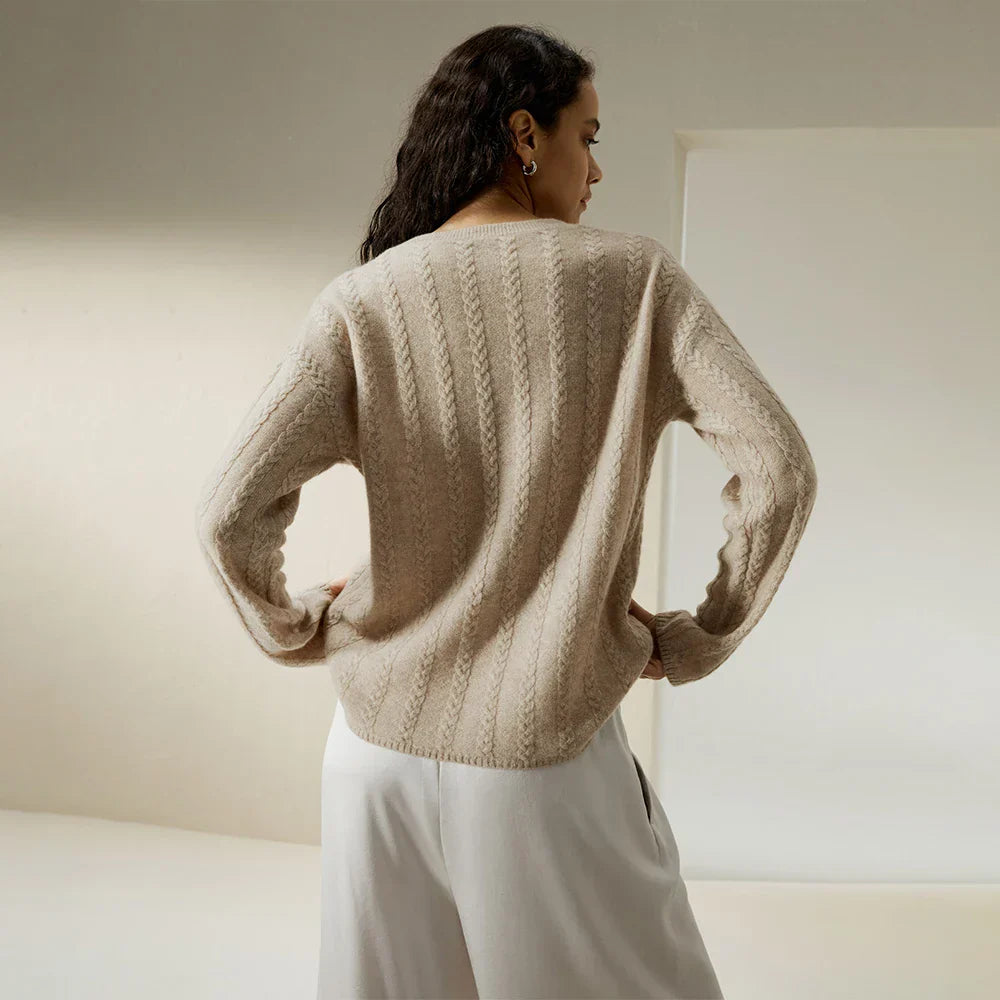 Stilla | Chic Kabelstrik Sweater