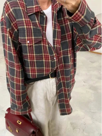 Stilla | Casual Almindelig Flannel til Kvinder