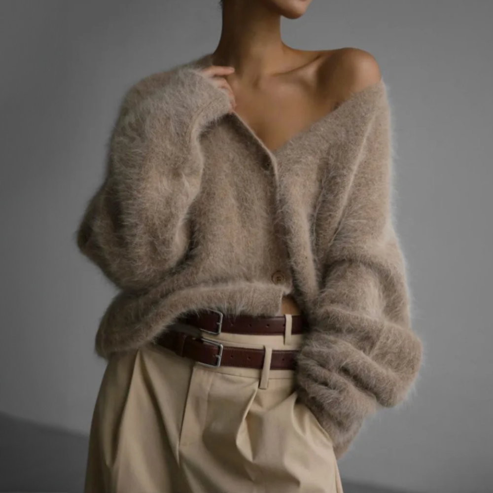 Stilla | Cashmere Vest Damer Regular Fit