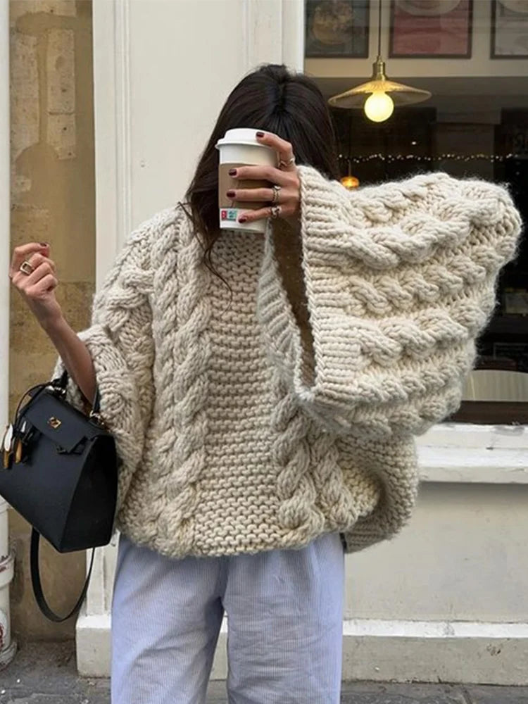 Stilla | Klassisk Kabelstrik Sweater