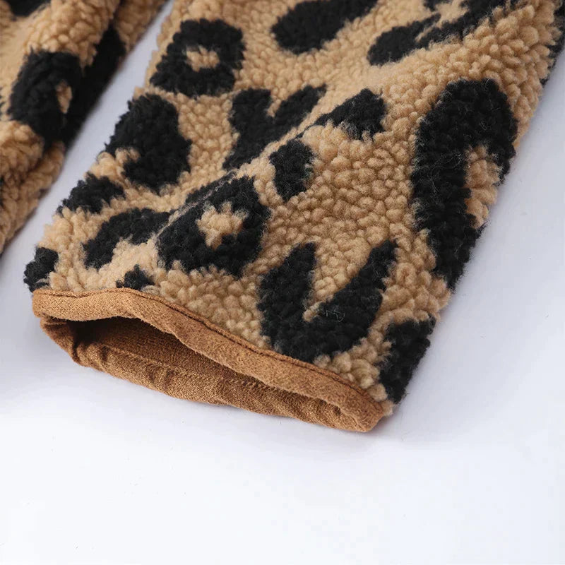 Stilla | Leopard vinterjakke