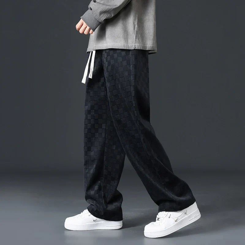Stilla |Ternet Fløjl Sweatpants