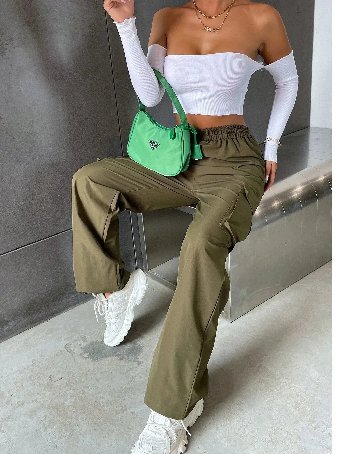 Stilla | Elegant og Moderne Dame Cargo Bukser