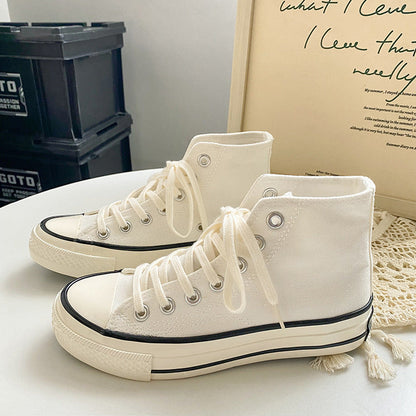 Stilla | Klassiske HighCut Canvas Sneakers til Kvinder