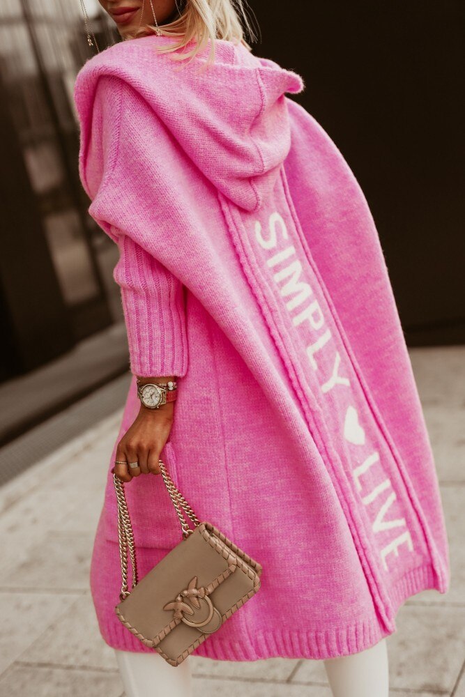 Stilla | Lang Strikket Cardigan