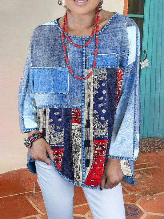 Stilla | Kvinder Plus Size Denim Skjorter