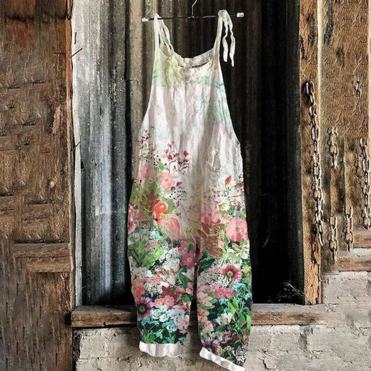Stilla | Jumpsuit med blomstertryk stil
