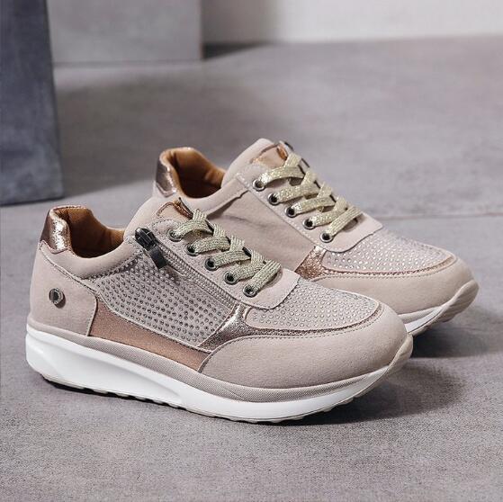 Stilla | Ortopædisk Sneakers Med Lynlås