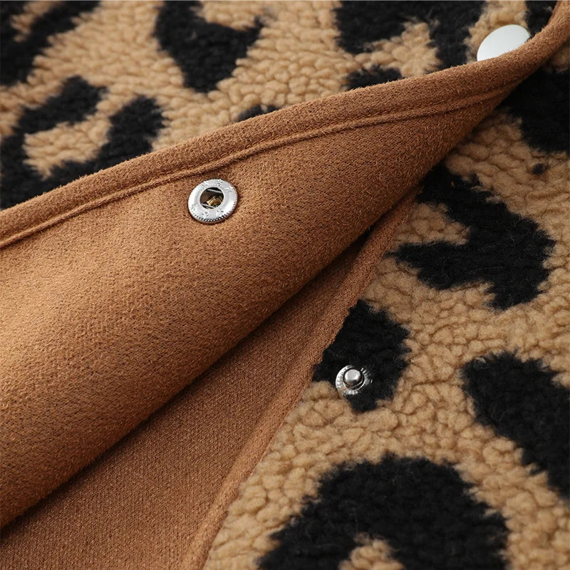 Stilla | Leopard vinterjakke