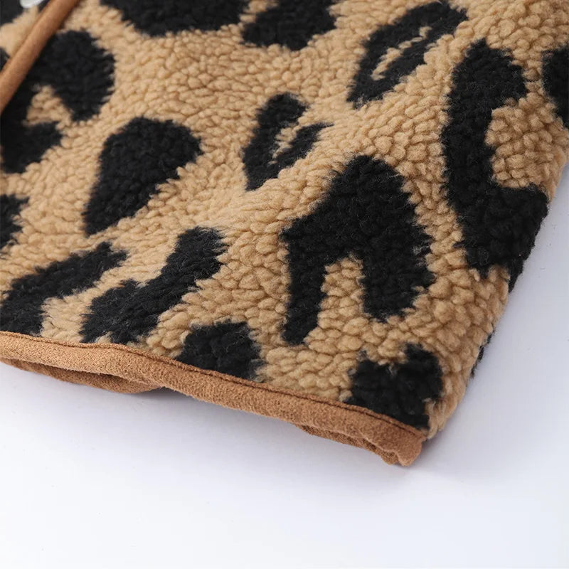 Stilla | Leopard vinterjakke