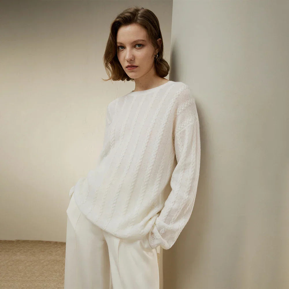 Stilla | Chic Kabelstrik Sweater