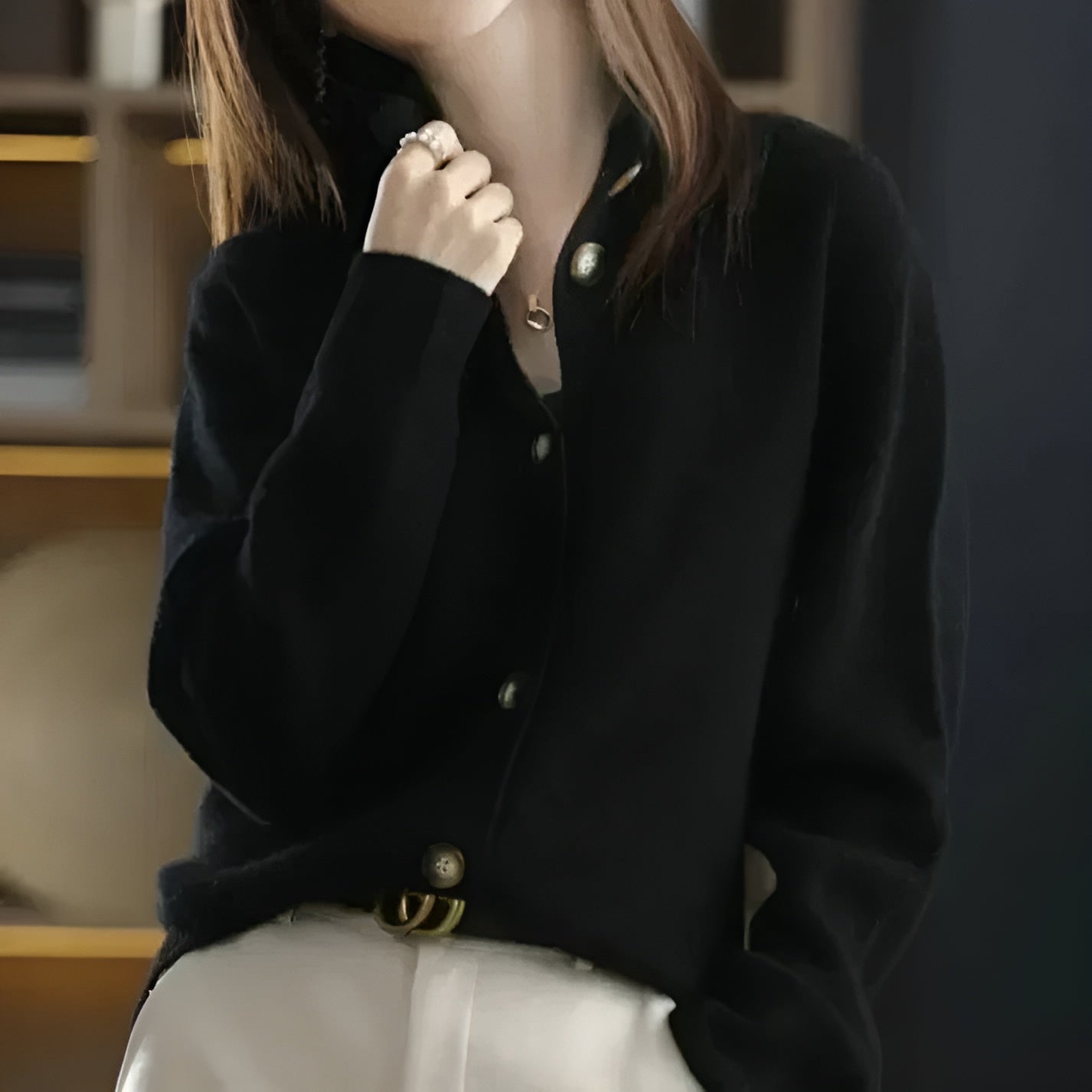 Stilla | Tidløs Cashmere Dame cardigan