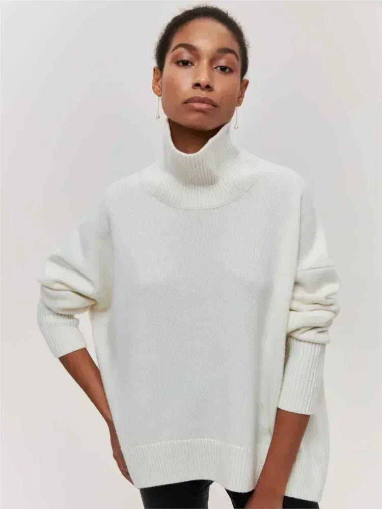Stilla | Vinterklar Strikket Turtleneck