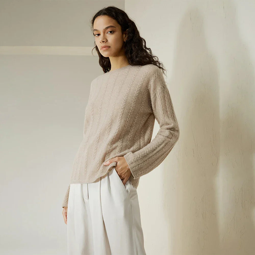 Stilla | Chic Kabelstrik Sweater