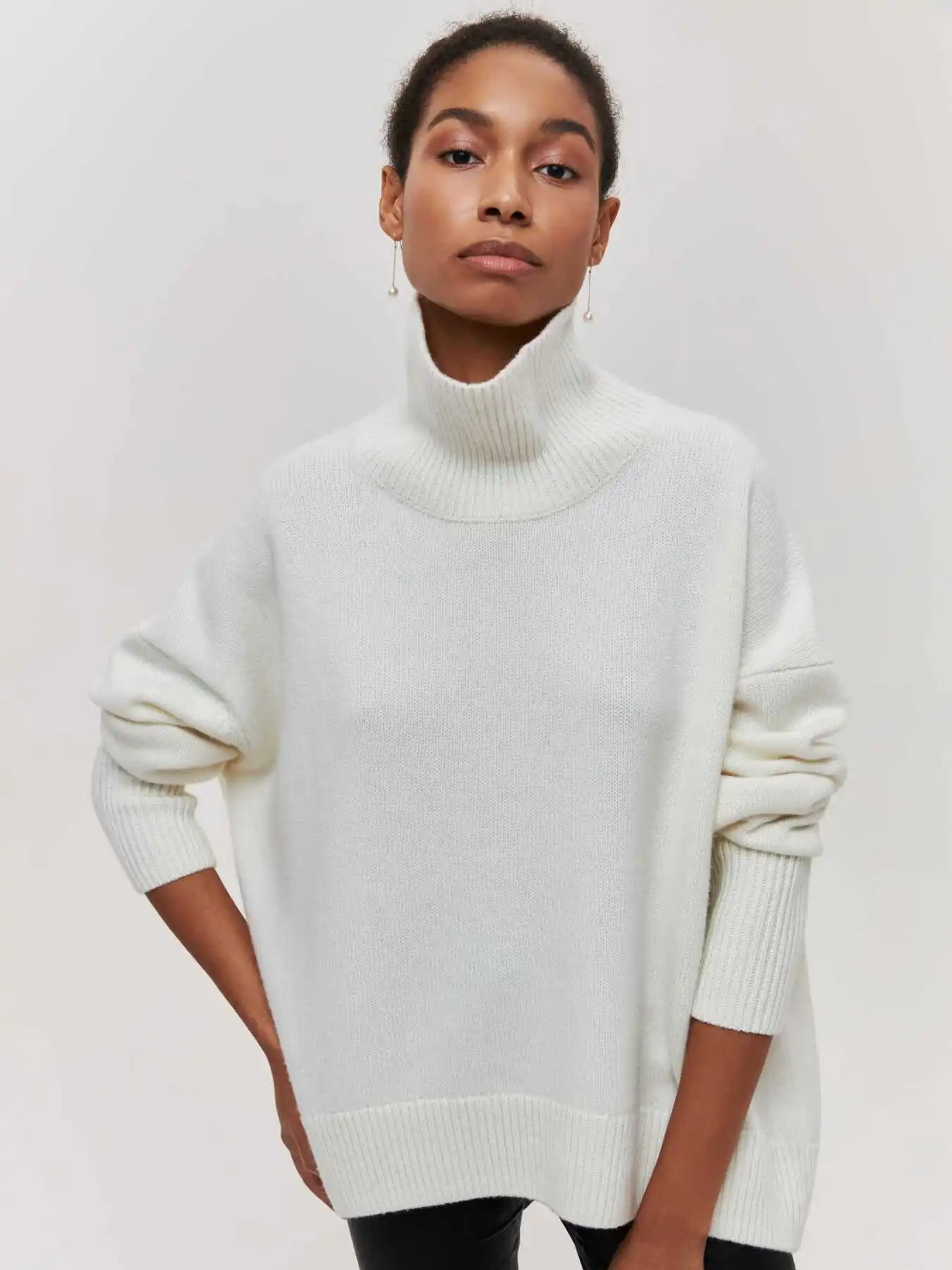 Stilla | Vinterklar Strikket Turtleneck