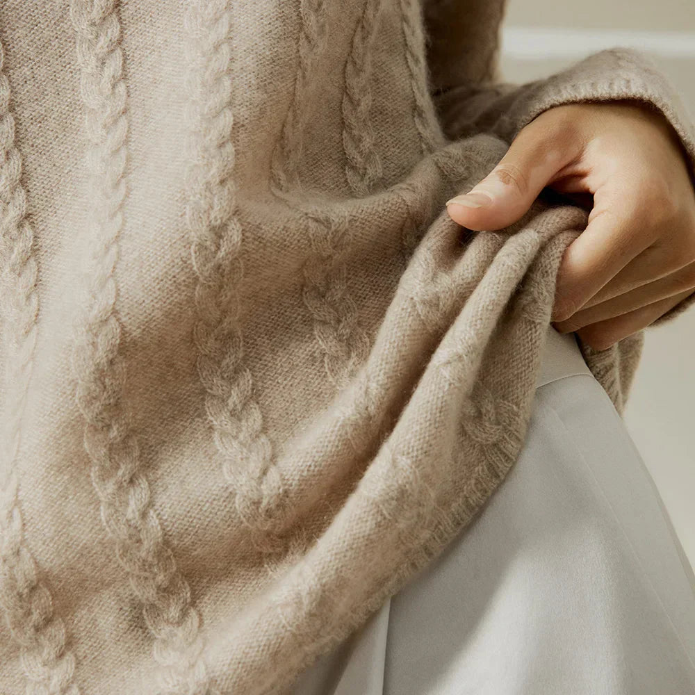 Stilla | Chic Kabelstrik Sweater