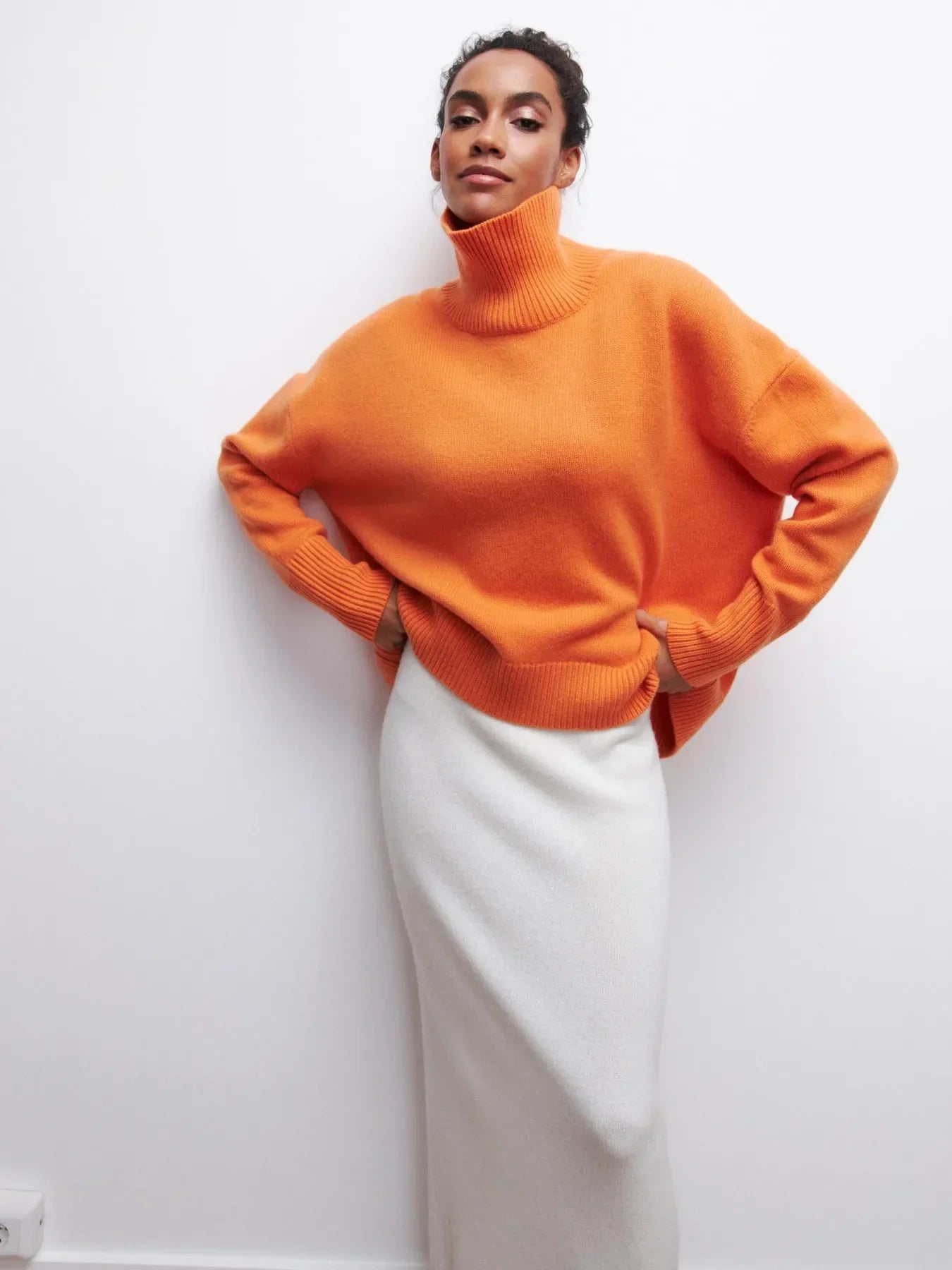 Stilla | Vinterklar Strikket Turtleneck
