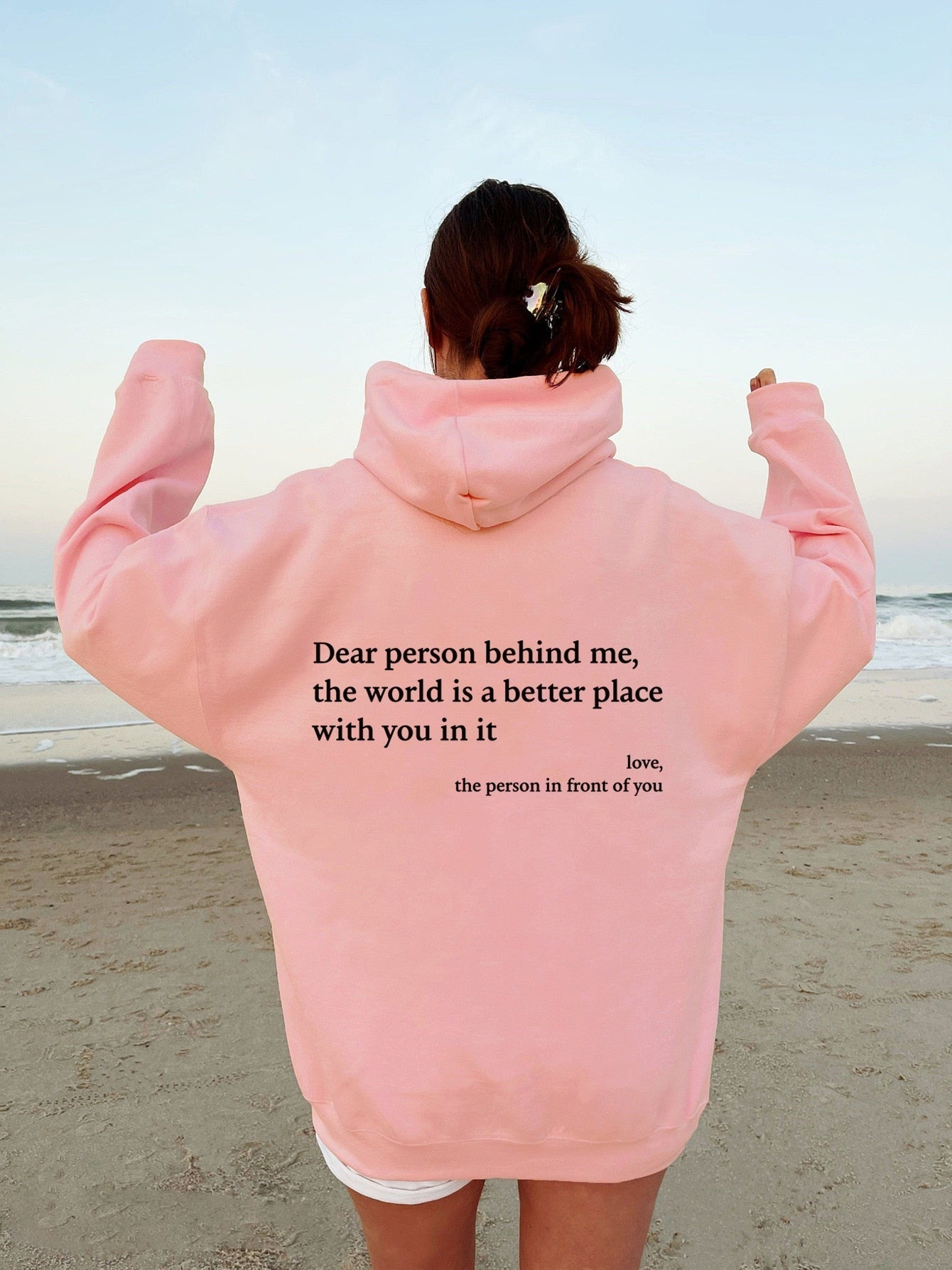 Angel™ - Kærlighed Person bag mig Unisex Hoodie [Sidste Dag Rabat]