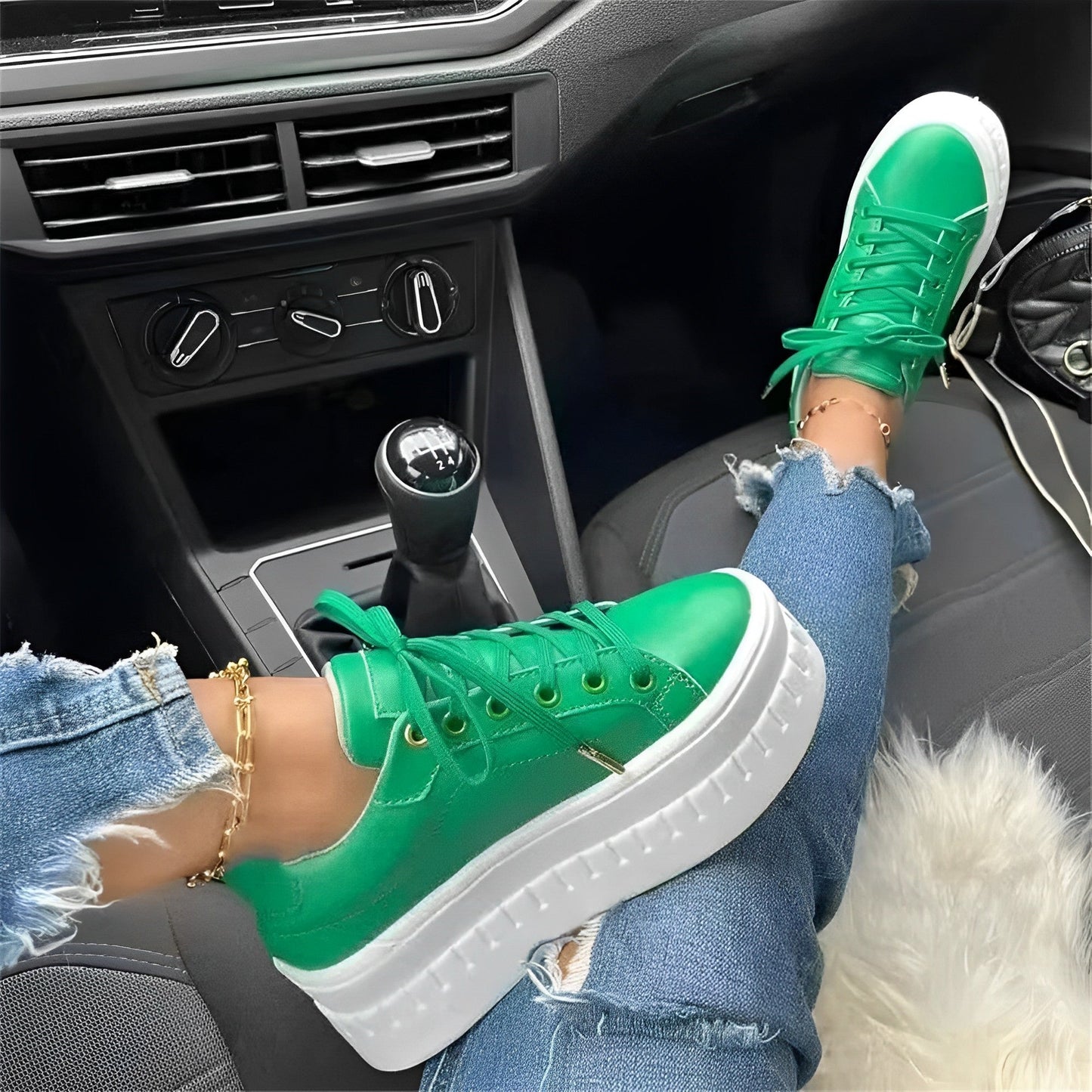 Stilla | Komfortable og tykke sneakers til hverdagen